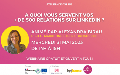 31 mai 2023 – A quoi vous servent vos + de 500 relations sur LinkedIn ?