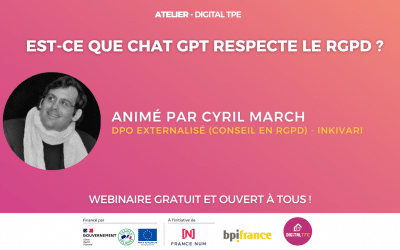 22 juin 2023 – Est-ce que ChatGPT respecte le RGPD ?
