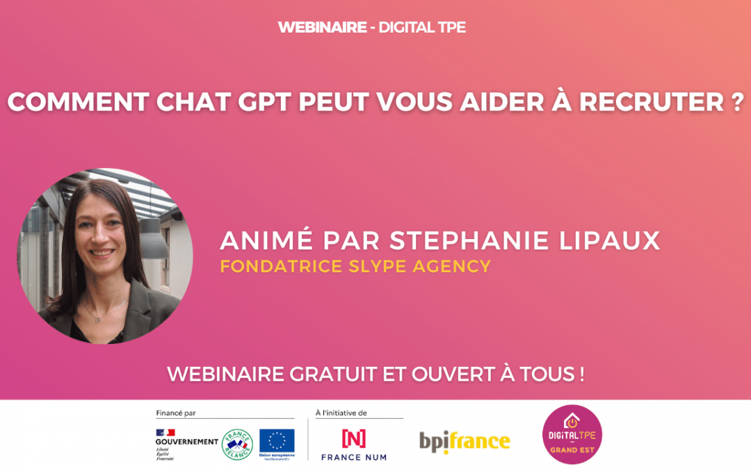 11 juillet 2023 – Comment Chat GPT peut vous aider à recruter ?