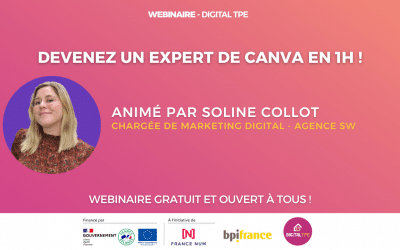 12 juillet 2023 – Devenez un expert de Canva en 1h !