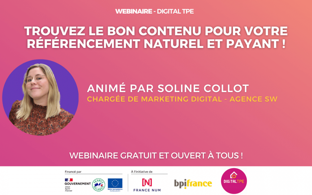 01 août 2023 – Trouvez le bon contenu pour votre référencement naturel et payant !