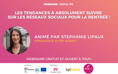 18 septembre 2023 – Les tendances à absolument suivre sur les réseaux sociaux pour la rentrée !