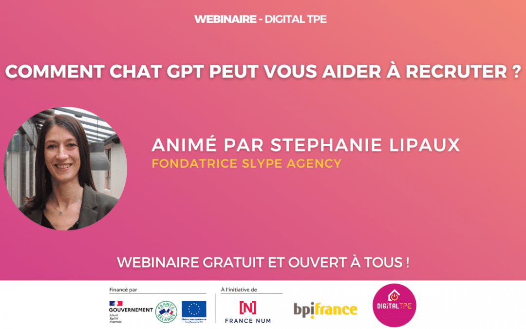 31 août 2023 – Comment Chat GPT peut vous aider à recruter ?