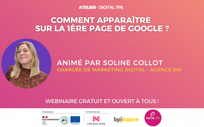 10 novembre 2023 – Comment apparaître sur la 1ère page de Google ?
