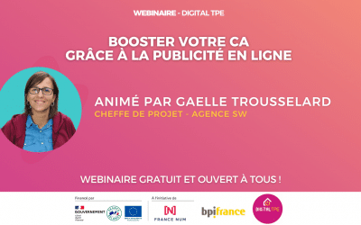 01 décembre 2023 – Booster votre CA grâce à la publicité en ligne