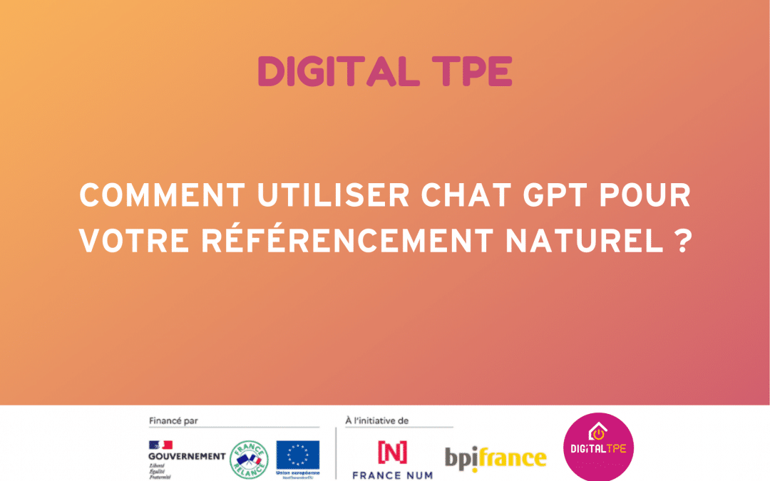 Comment utiliser Chat GPT pour votre référencement naturel ?