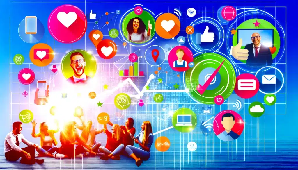 Image d'illustration de l'article de blog Digital TPE : Quel est l'impact des réseaux sociaux sur la fidélité des clients ?