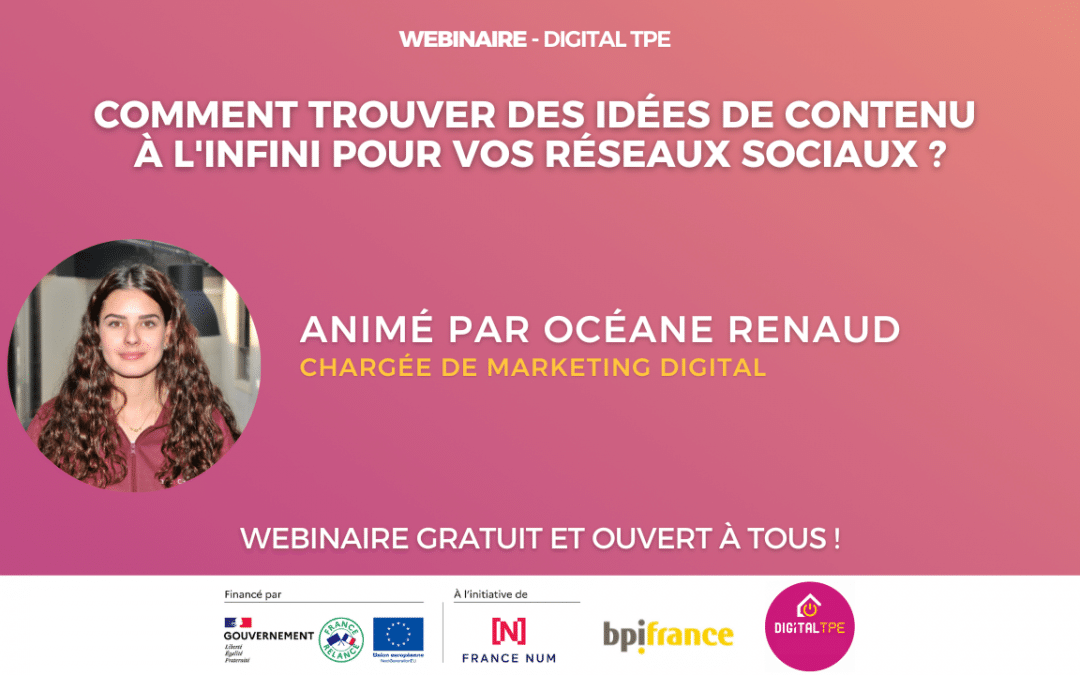 25 octobre 2024 – Comment trouver des idées de contenu à l&rsquo;infini pour vos réseaux sociaux ?