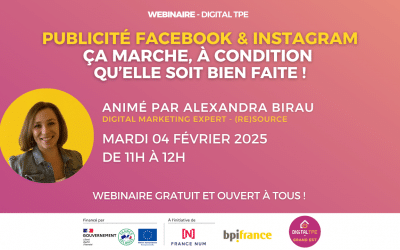 04 février 2025 – Publicité Facebook & Instagram, ça marche à condition qu’elle soit bien faite