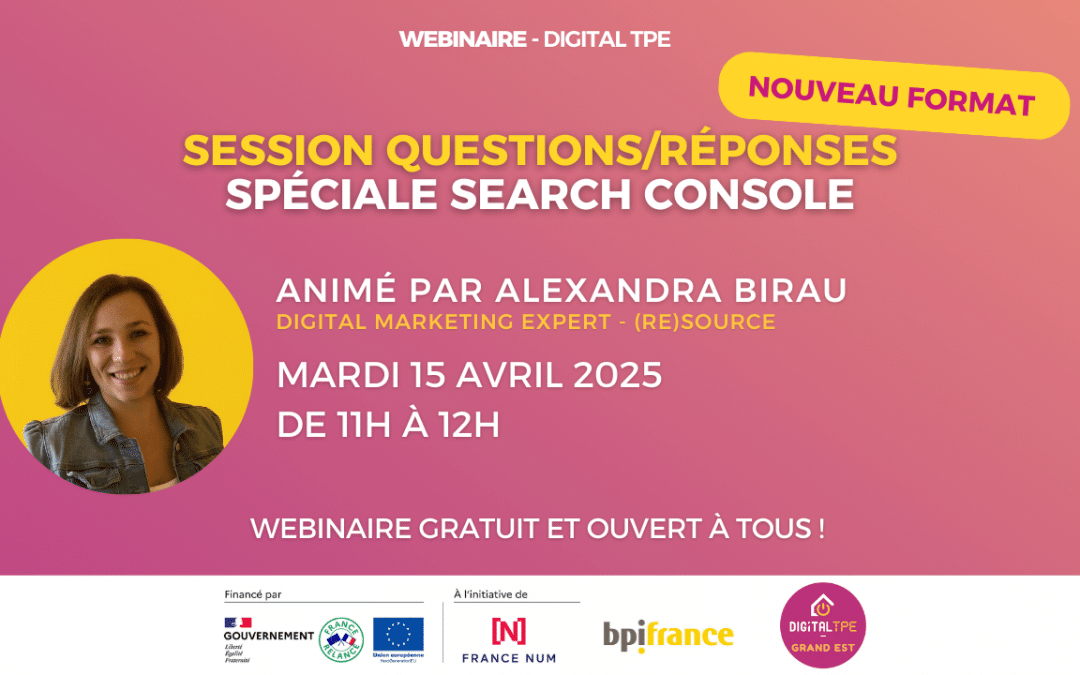 15 avril 2025 – Session Questions/Réponses – Spéciale Search Console